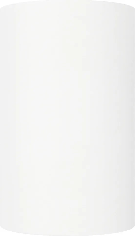 Plafoniera Ø70 x 110mm GU10 in Gesso Pitturabile Cilindrica