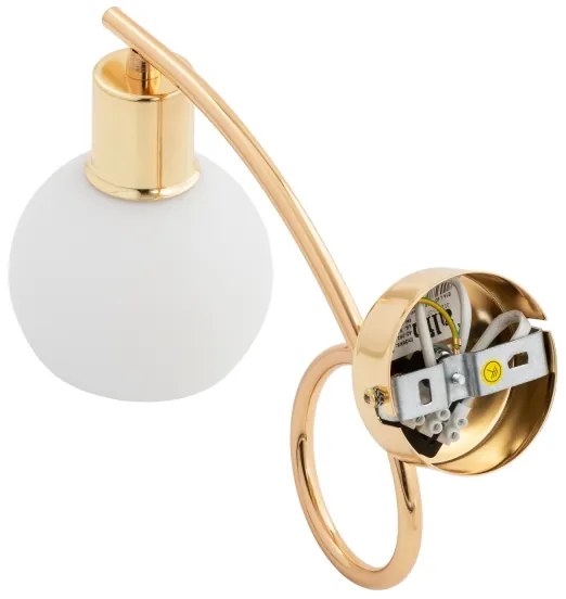 Applique ERYKA 1xE14/10W/230V oro