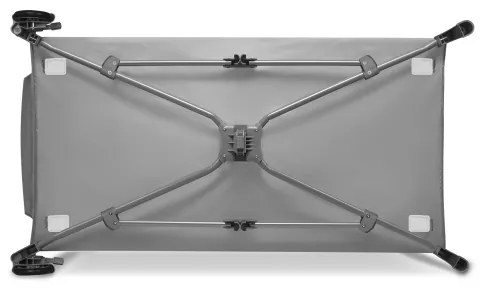 Lionelo - Lettino da viaggio STEFI PLUS Grigio/Bianco