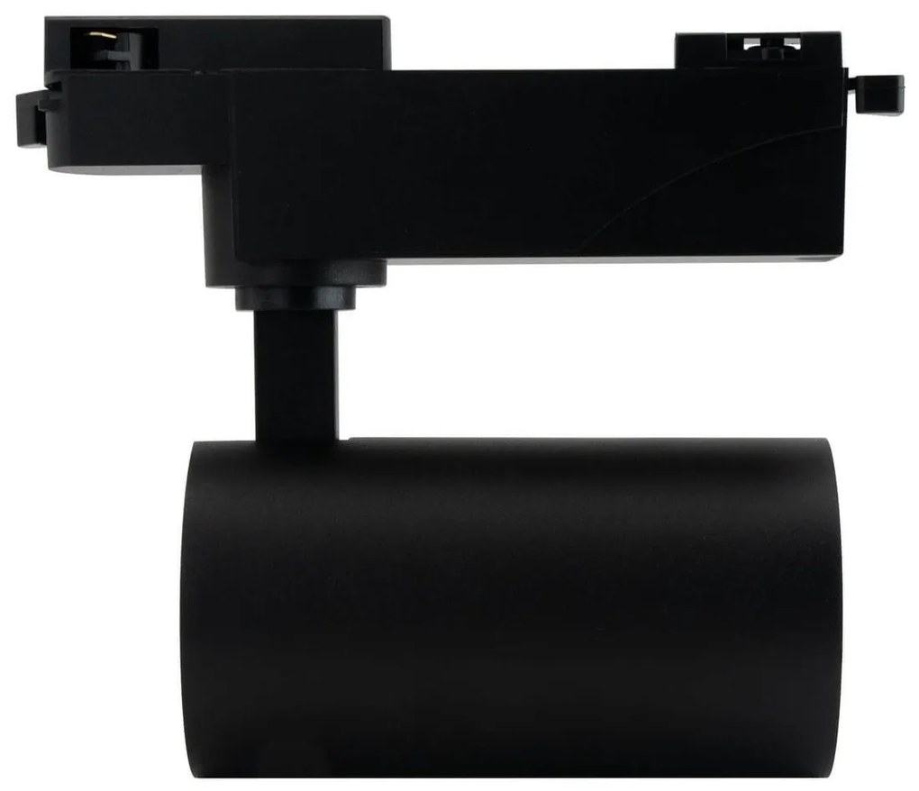 Faro LED 30W Monofase Nero 60° CRI92 no-Flickering - BRIDGELUX LED Colore Bianco Caldo 2.700K