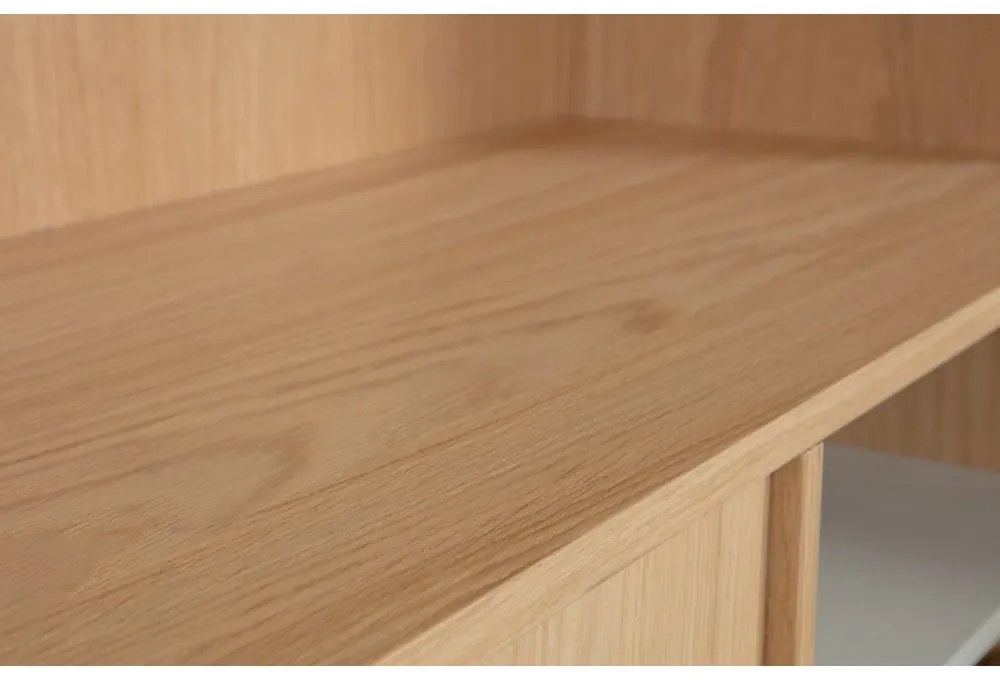 Libreria modulare in rovere colore naturale 110x199 cm Modulair - vtwonen