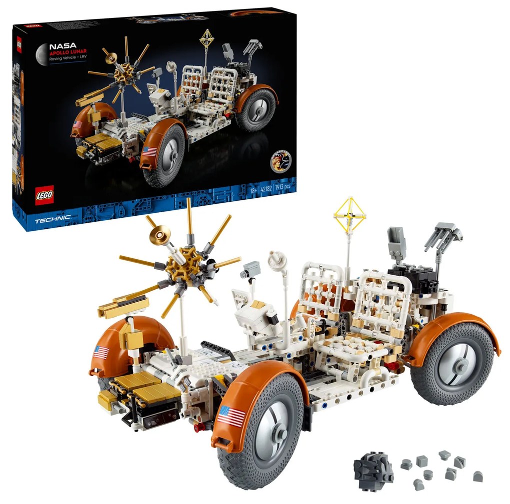 Rover lunare NASA Apollo LRV Lego Technic