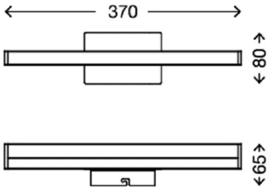 Briloner 2206-018 - Illuminazione a LED per specchi da bagno SPLASH LED/6W/230V IP23