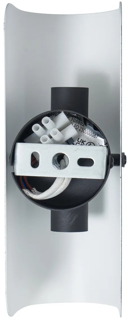 Lampada da parete moderna nera a 2 luci - Gotthard