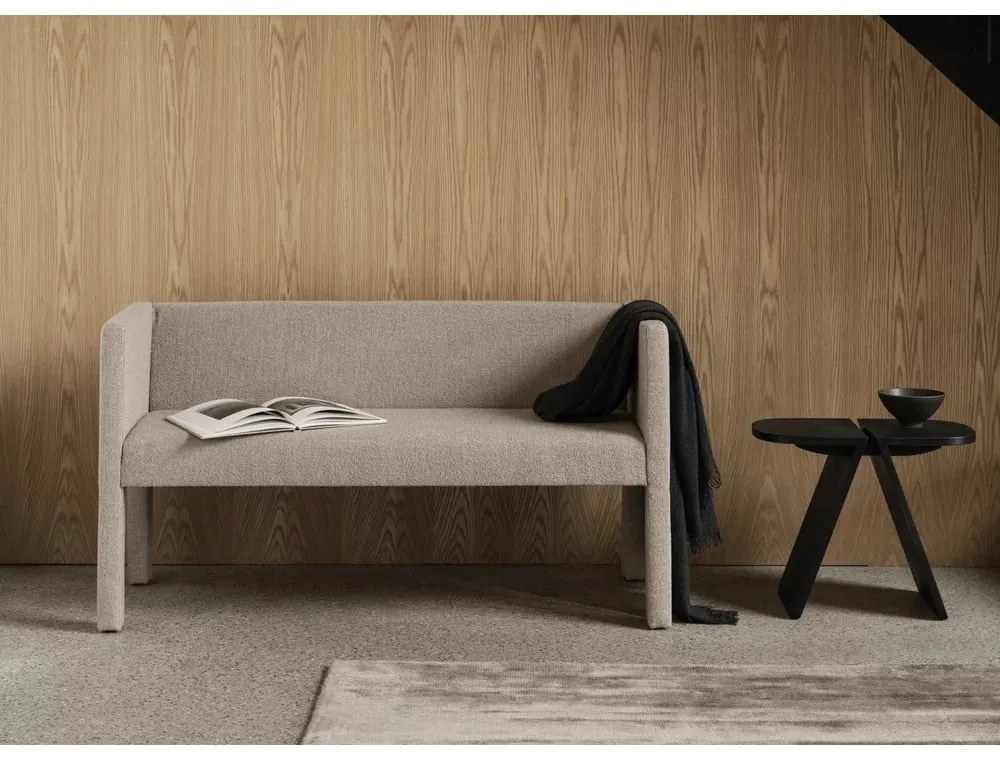 Panca beige in tessuto bouclé Sitta - Blomus