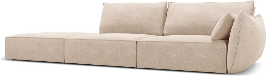 Divano angolare beige Vanda - Mazzini Sofas