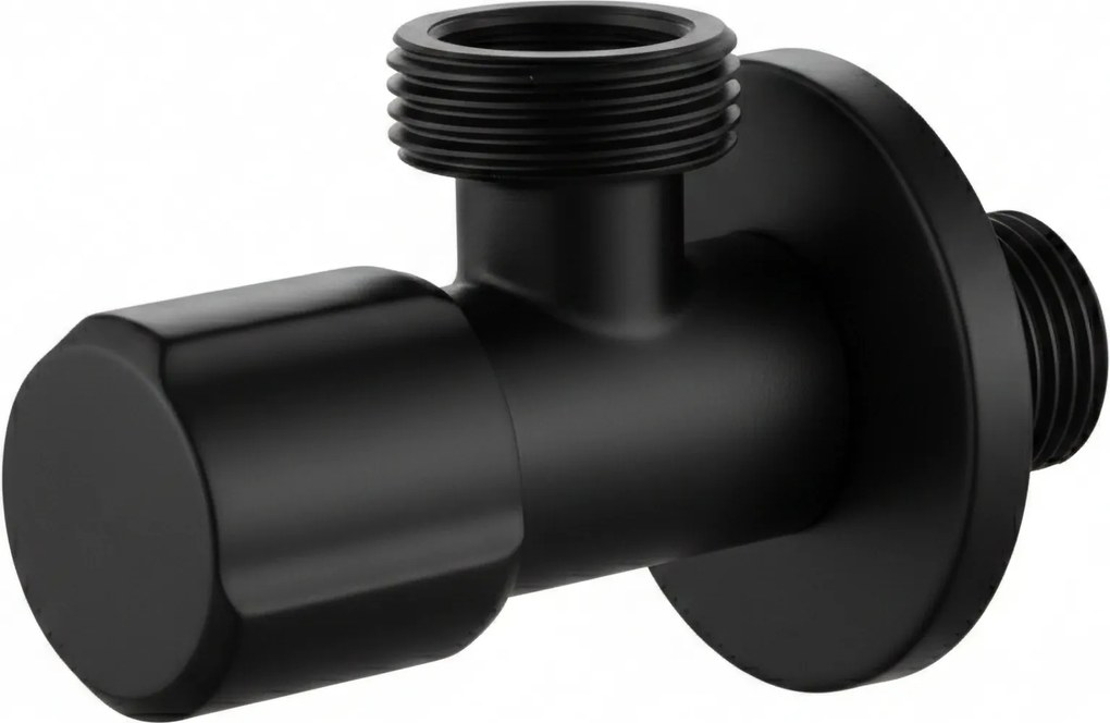 Valvola ad angolo 02 1/2" x 3/4" Black