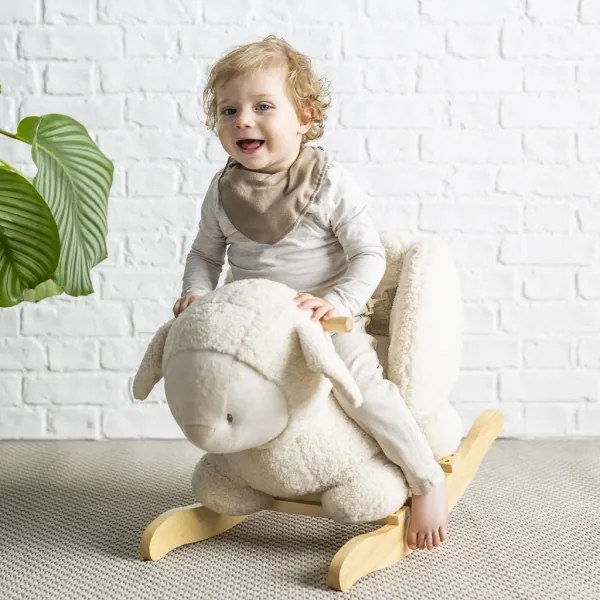 Nattou - Giocattolo a dondolo TEDDY pecora