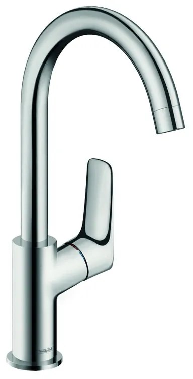 Rubinetto per lavabo MyCube cromato HANSGROHE H 27 cm