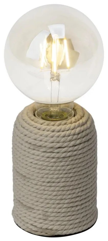 Brilliant - Lampada da tavolo CARDU 1xE27/40W/230V beige
