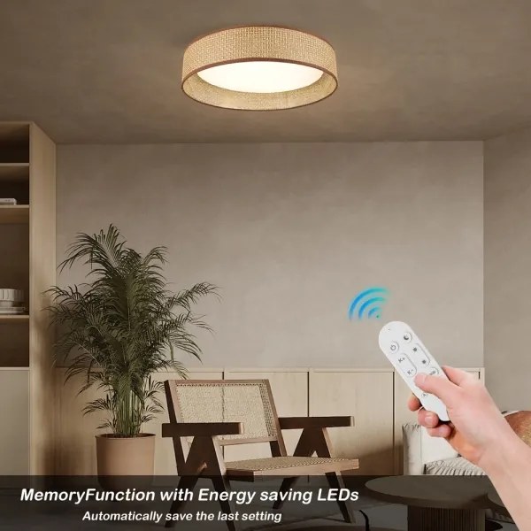 Immax NEO 07288L - LED+CCT dimmerabile plafoniera LONA 36W/230V diam. 45,5 cm + telecomando