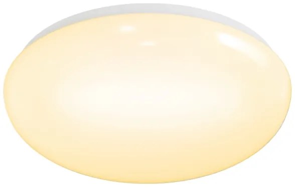 Aigostar - Plafoniera LED con sensore, 12W, 230V, 3000K, Ø 28 cm