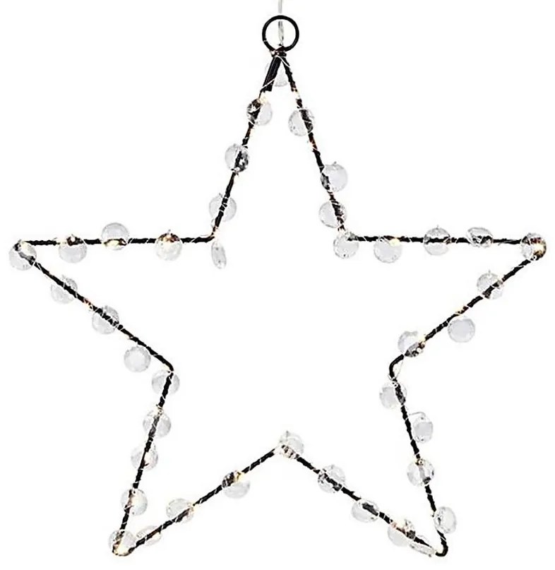 Markslöjd 704852 - Decorazione natalizia a LED da esterno WIVI LED/2,4W/2xAA IP44