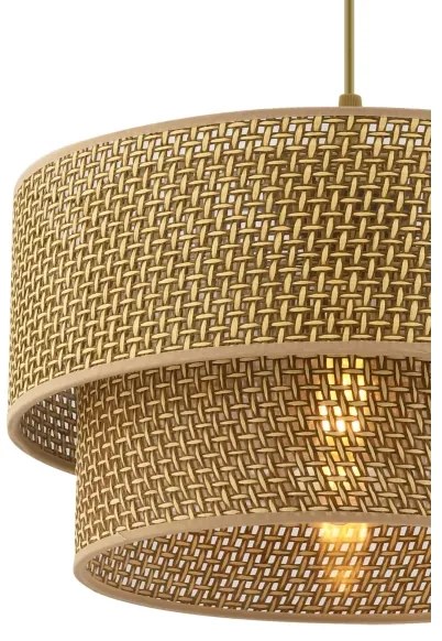 Lampadario a cavo ECHO 1xE27/60W/230V marrone