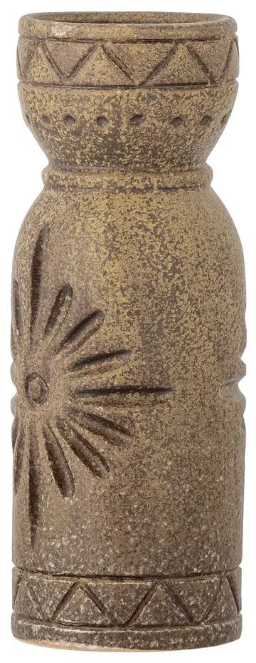 Vaso in gres marrone fatto a mano (altezza 21 cm) Gerde - Bloomingville