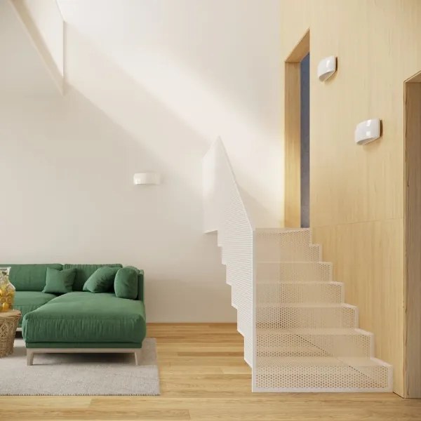 Sollux SL.1025 - Applique PONTIUS 1xG9/40W/230V bianco lucido