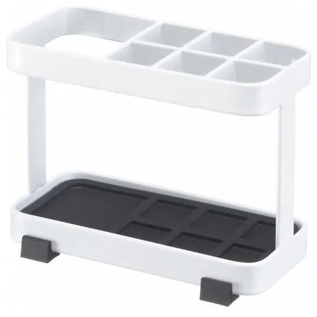 Porta spazzolino e dentifricio bianco Tower - YAMAZAKI