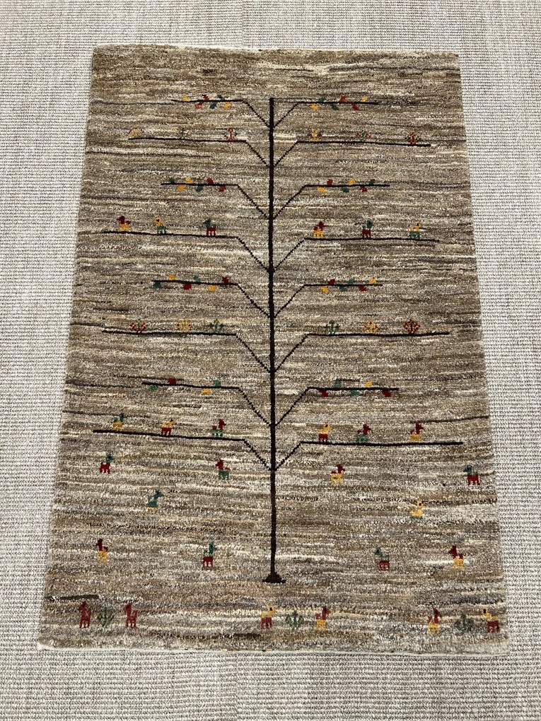 Gabbeh Tappeto persiano 120x80 Marrone (Iran) Annodato A Mano