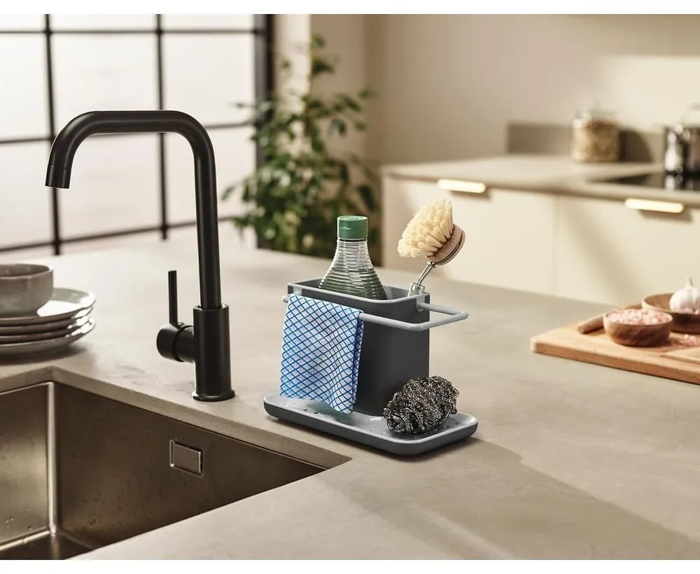 Cestello porta detersivi grigio per il lavello - Joseph Joseph