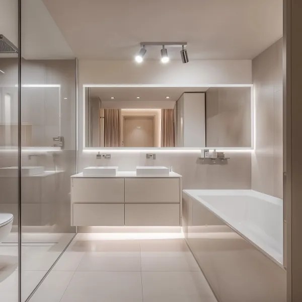 Brilagi - Luce Spot da bagno SELE 3xGU10/30W/230V IP44 cromo lucido