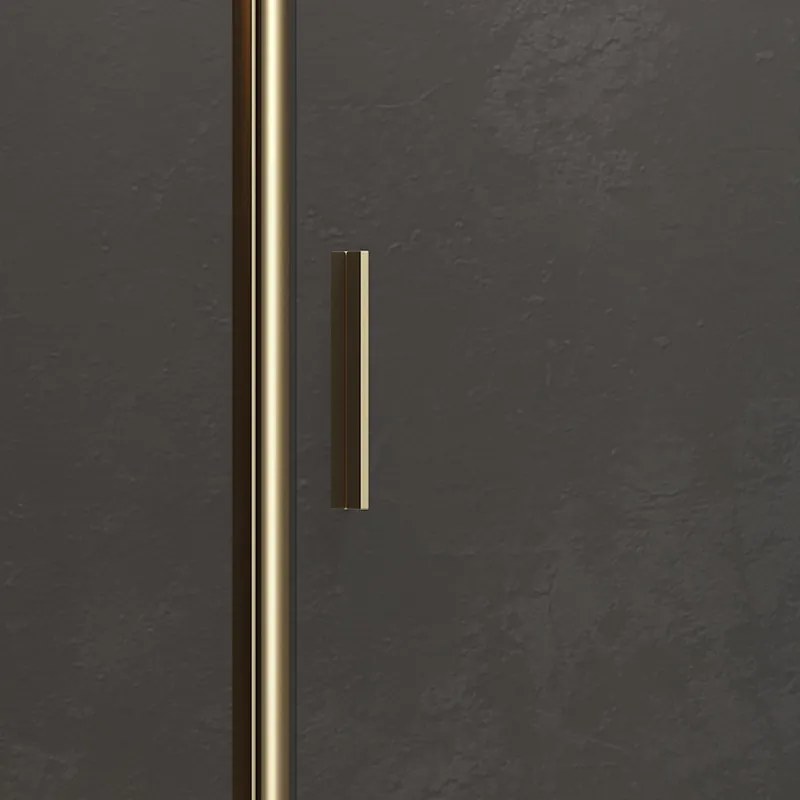 Box doccia angolare 70x140 oro opaco scorrevole | KE-4000G - KAMALU