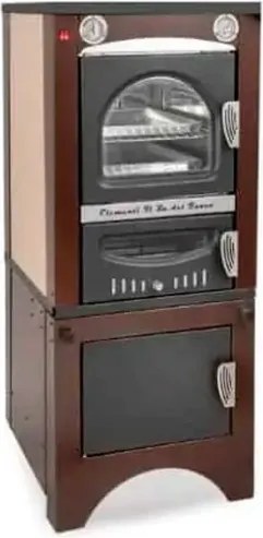 Forno A Legna Da Incasso 40x50 Cm Cottura Indiretta Smile Ramato Clementi