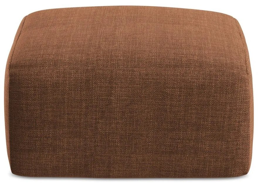 Poggiapiedi color terracotta Leila – Makamii