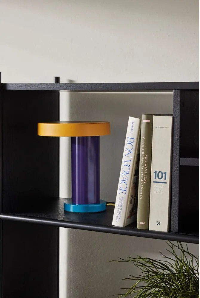 Lampada da tavolo dimmerabile a LED viola (altezza 25 cm) Magic - Hübsch