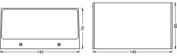 Ledvance - Applique da esterno LED RGBW dimmerabile SMART+ BRICK LED/14W/230V Wi-Fi IP44