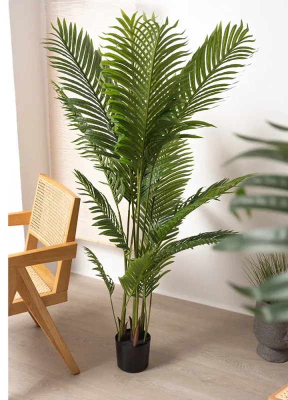 Pianta Artificiale Palma Areca 1.80 cm - 140