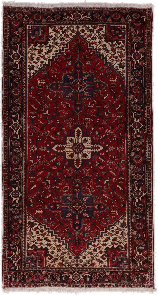 Heriz Tappeto 160 x 290 (Iran) Annodato A Mano