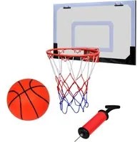 Set Canestro da Minibasket al Coperto con Palla e Pompa 90499