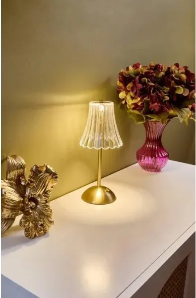 Atmosphera - Lampada da tavolo touch a LED ANETH LED/3,7V 1800 mAh