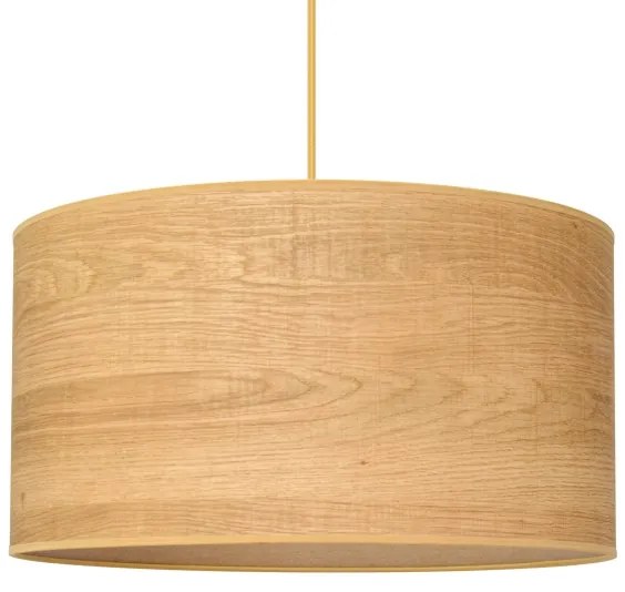 Lampadario a sospensione con filo ALBA 1xE27/15W/230V diametro 45 cm marrone