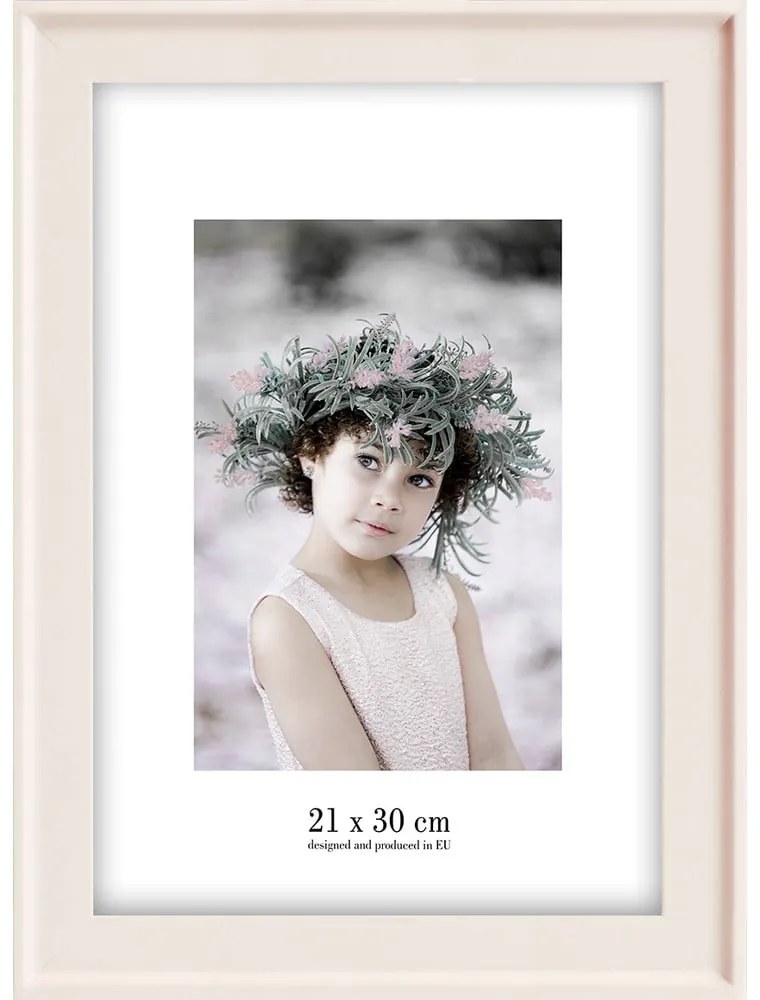 Cornice rosa da appendere, 28 x 37 cm Malaga - Styler