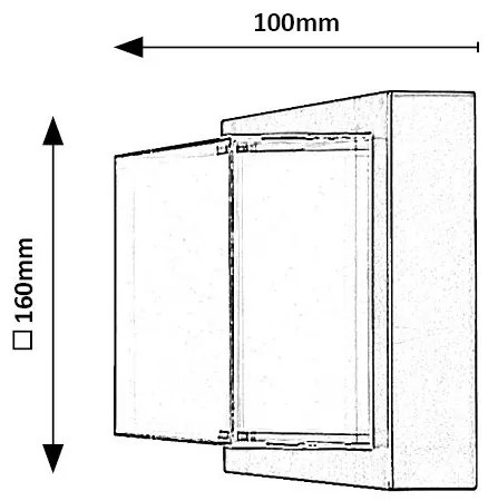 Rabalux 7247 - LED RGBW Lampada da esterno DURBE LED/10W/230V IP54 Wi-Fi Tuya