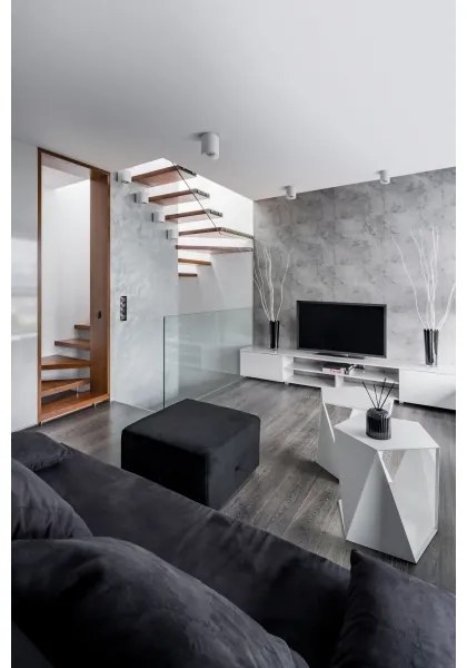 Kanlux 27569 - Plafoniera RITI 1xGU10/25W/230V bianca