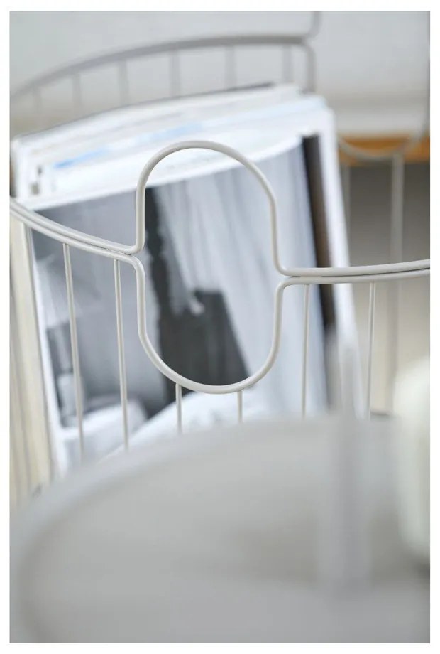 Cestino in metallo ø 38x18 cm Inu - Zone