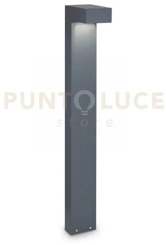 Sirio paletto ip65 h.80cm 1 luce attacco gx53 antracite