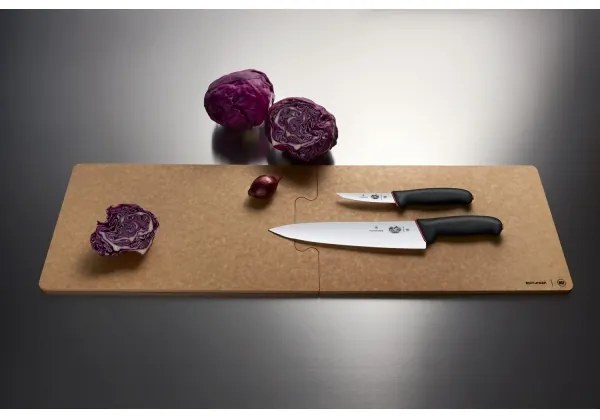 Victorinox - Coltello da cucina DUAL GRIP 25 cm nero