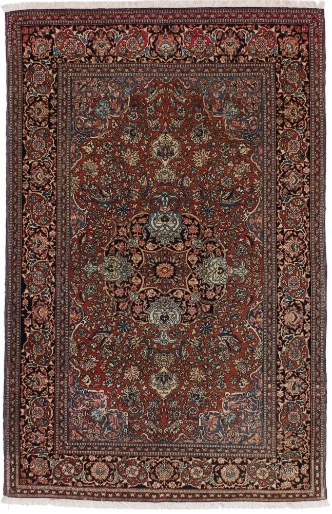 Isfahan Tappeto persiano 220 x 140 (Iran) Annodato A Mano
