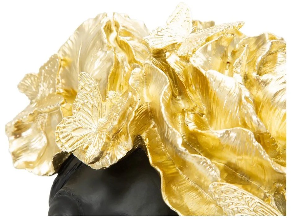 Statua in poliresina 36,5 cm Woman With Butterfly - Mauro Ferretti