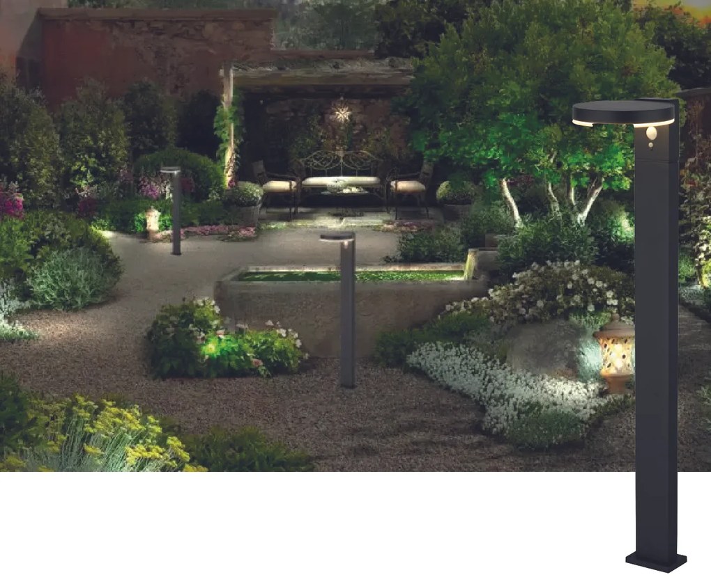 4 Pezzi - Lampioncino per Giardino ad Energia Solare da 600 Lumen "LMS-086"