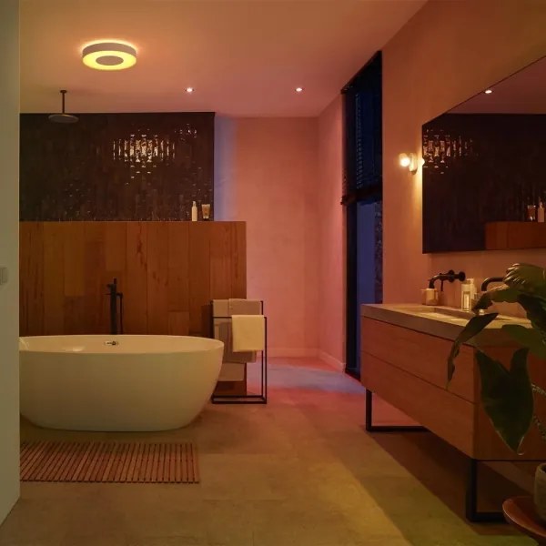 Philips - Lampada da bagno LED RGB dimmerabile Hue 1xGU10/5,7W/230V IP44