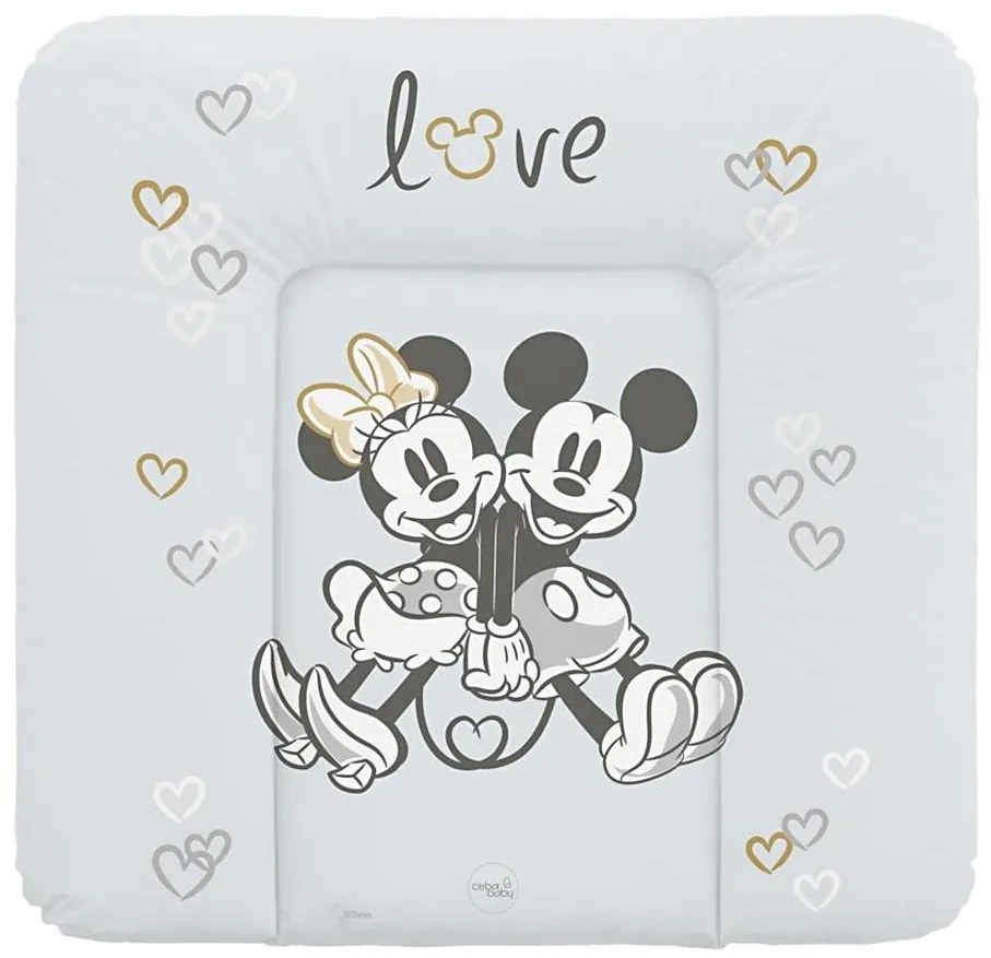 CebaBaby - Fasciatoio triangolare DISNEY 75x72 cm grigio