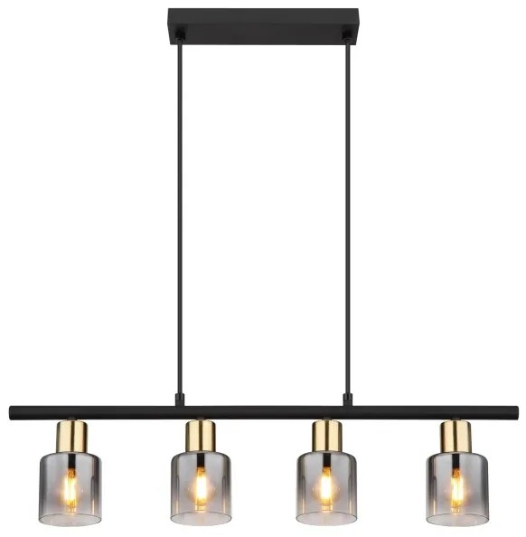 Globo 54310-4H - Lampadario a sospensione con filo HOLLSY 4xE14/25W/230V