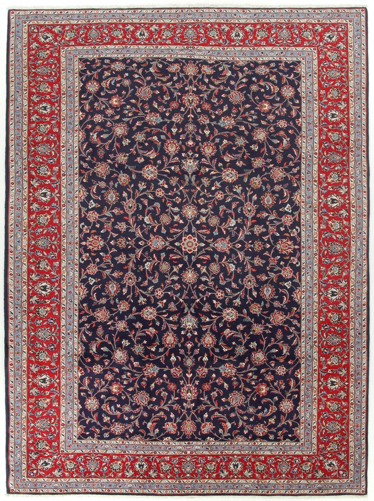 Kashan Tappeto 250 x 340 (Iran) Annodato A Mano