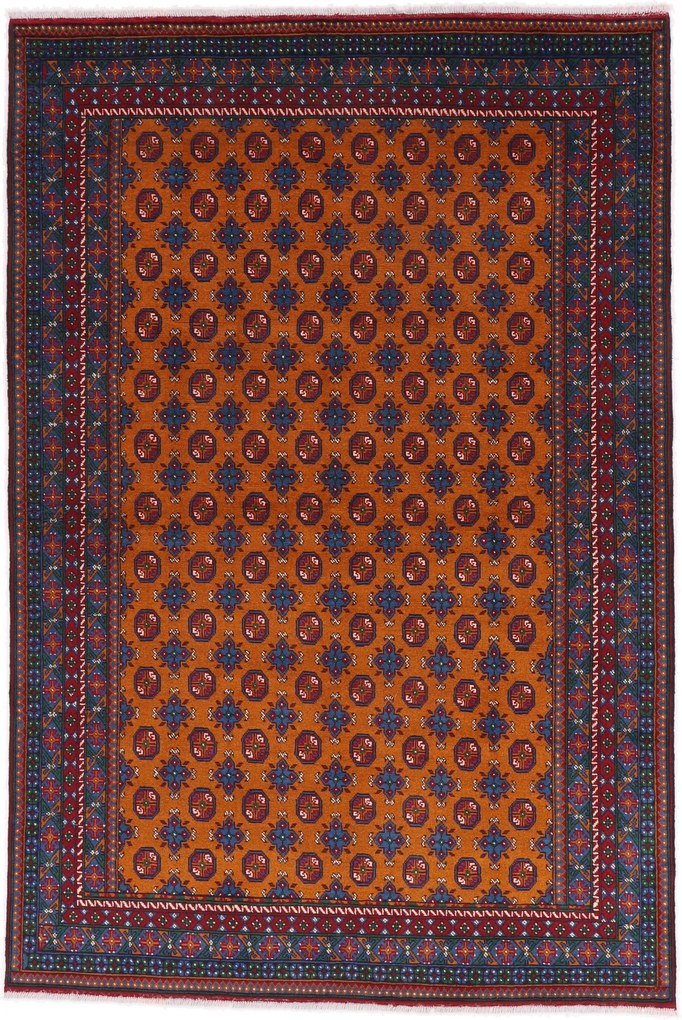 Afghan Tappeto 200 x 290 (Afghanistan) Annodato A Mano