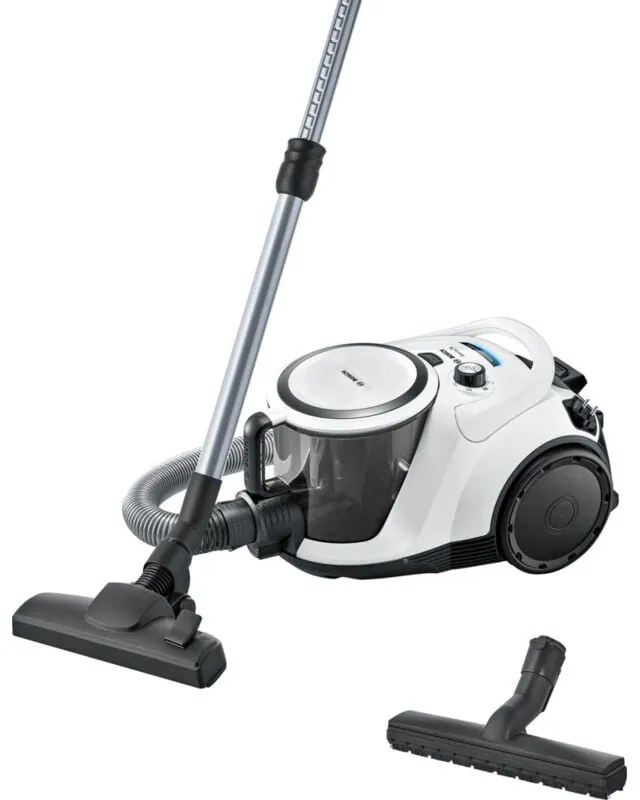 Bosch - BGS41K332 Aspirapolvere a Traino Senza Sacchetto Potenza 550 Watt Colore Bianco / Nero