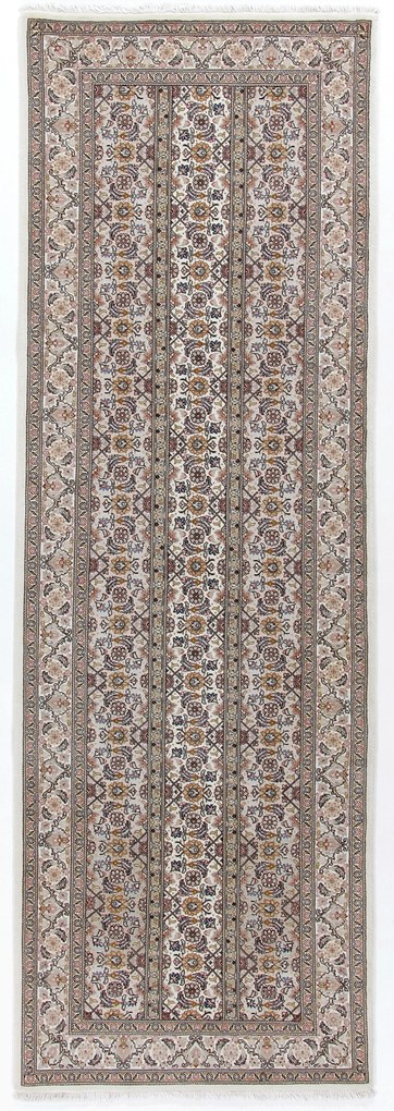 Tabriz Tappeto 80x250 (Iran) Annodato A Mano